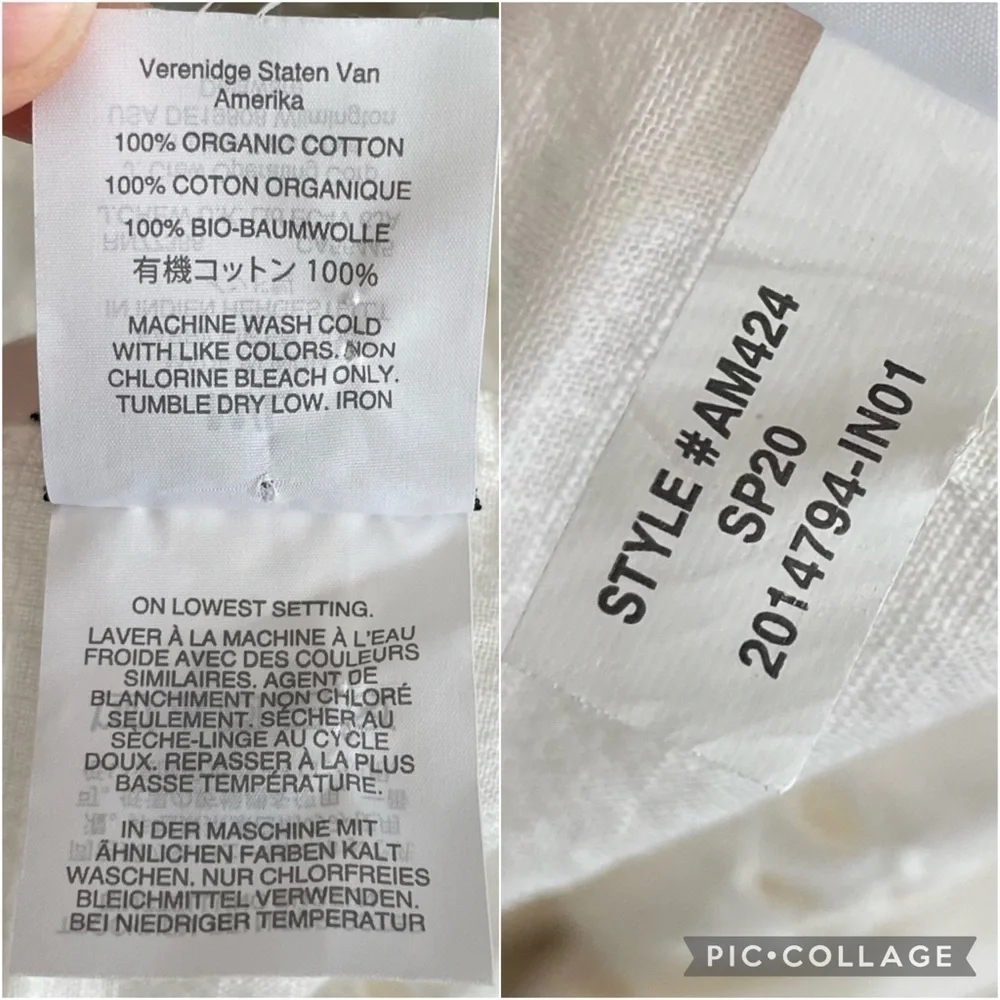 J.CREW (Spring 2020) Open beach poncho in eyelet size M/L